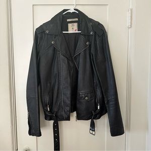 Foster Leather Jacket - Size M